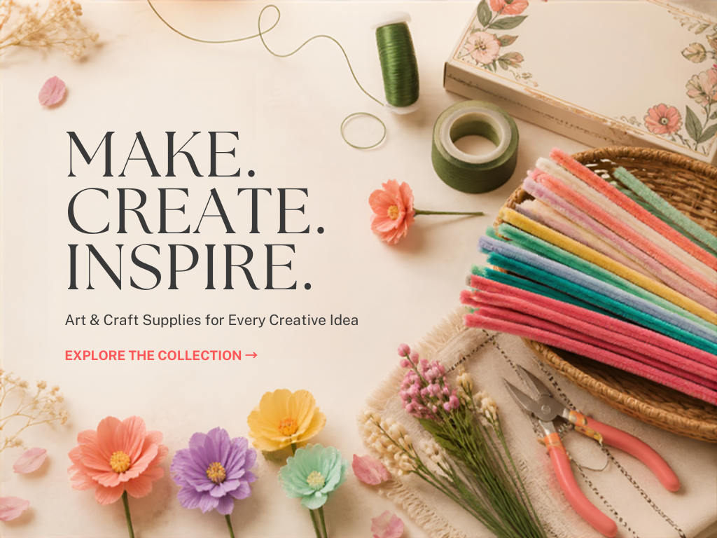 Pipe Cleaners – Flexible Craft & DIY Supplies